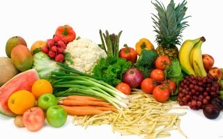 сколько фруктов и овощей есть в год